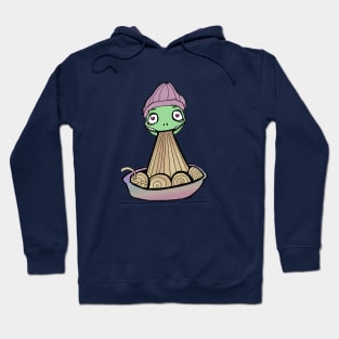 Frog Eating Ramen (Kawaii Edition Hoodie